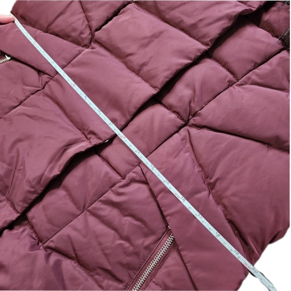 New London Fog Womens Down Feather Long Winter Jacket Medium - Picture 9 of 14